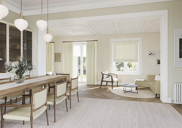 Orla Kiely Solid Stem, Pebble - Roman Blind - Image 6